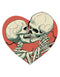 Hoodie Skull Heart