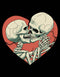 Hoodie Skull Heart