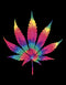 Hoodie Weed Tie Dye